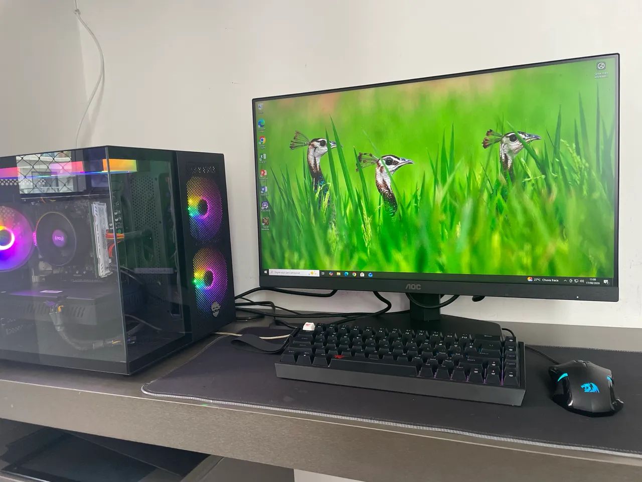 PC Gamer i5 Intel 16gb ram ddr4 rx580