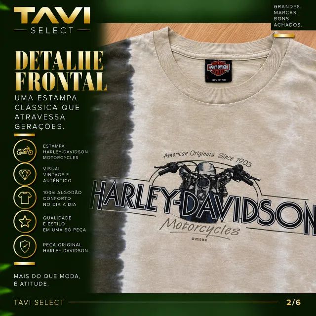 CAMISETA HARLEY-DAVIDSON TRIPP'S - Foto 4