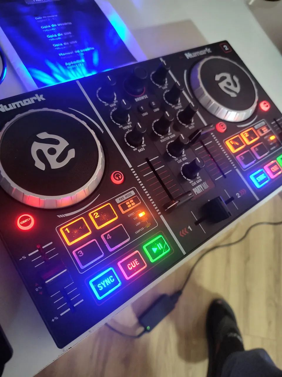 Controladora DDJ Numark Party Mix - Foto 5