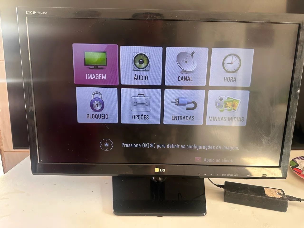 Monitor/tv de 26 polegadas - ideias para câmeras 