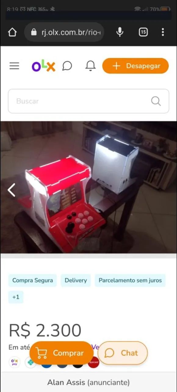 Fliperama portátil importado de 10 polegadas!! 5 mil jogos.