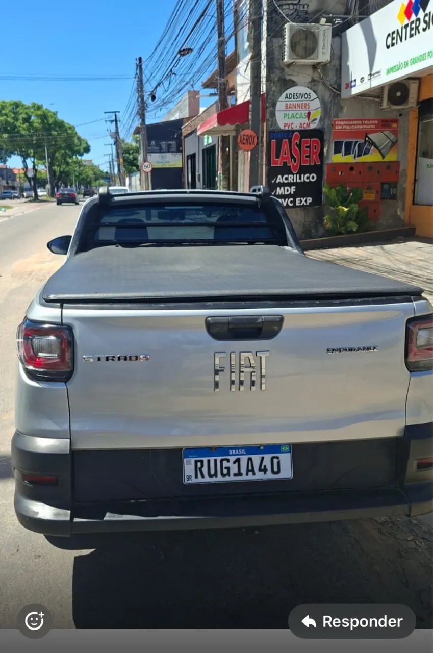 Fiat Strada Endurance 1.4 Flex 8V CS Plus 2022 - Foto 4