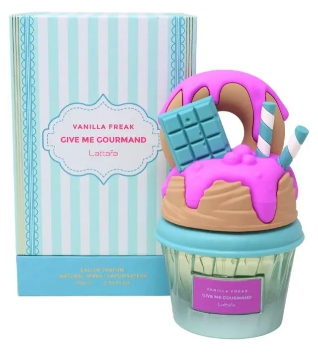 Perfume arabe vanilla freak give me gourmand 75ml EAU DE PARFUM