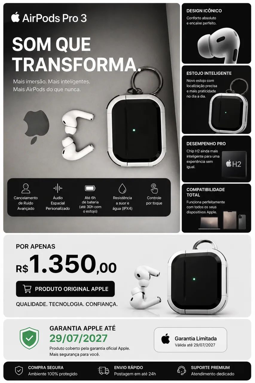 Air Pods Pro 3 - Foto 2