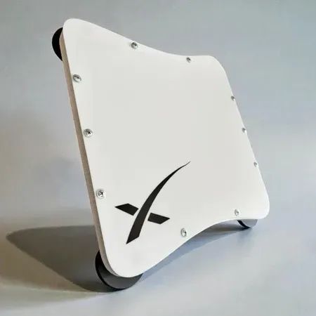 Case Starlink Mini Pvc Expandido Ímã Ultra Fixação Branco