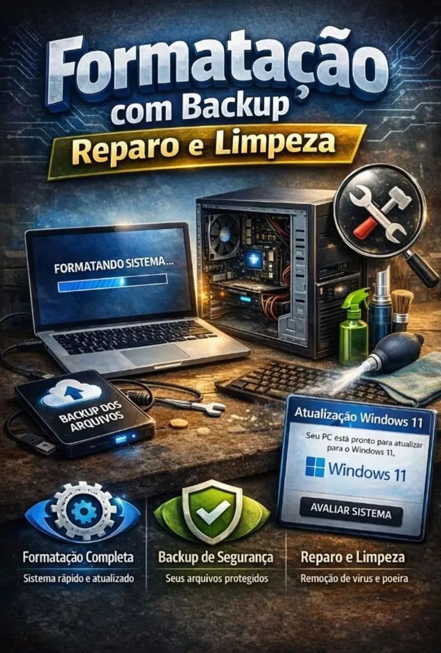 Técnico em informática . Assistência Técnica Informática