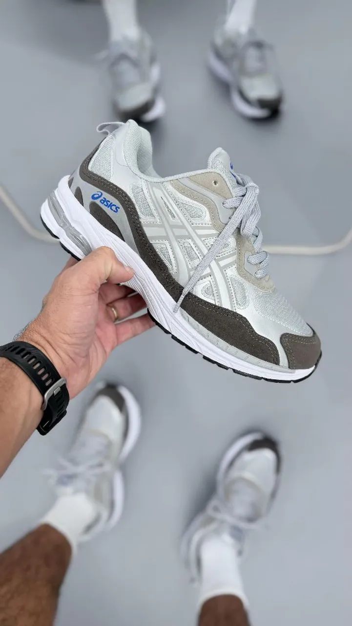 Tênis Asics Gel- NYC Cor: cinza grafite  - Foto 3