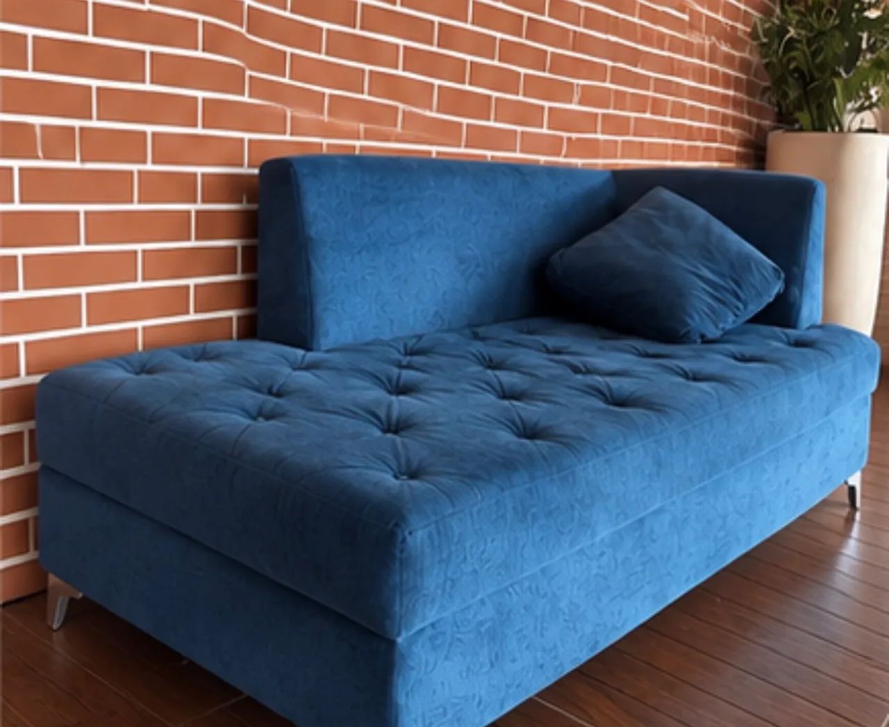 Vendo sofá lindo estilo recamier - Foto 3