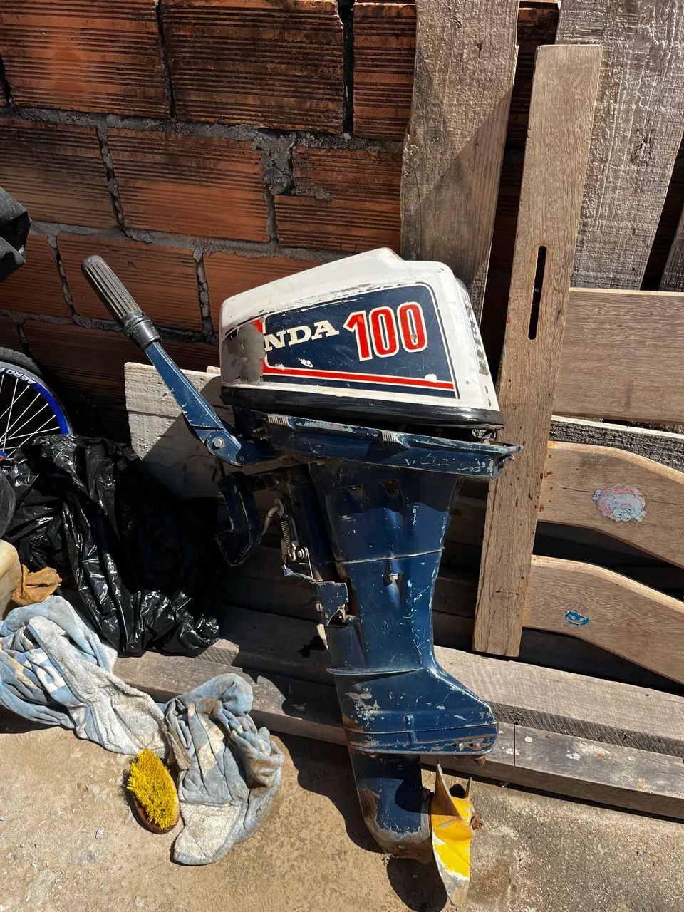 Motor barco Honda 100 - Foto 2