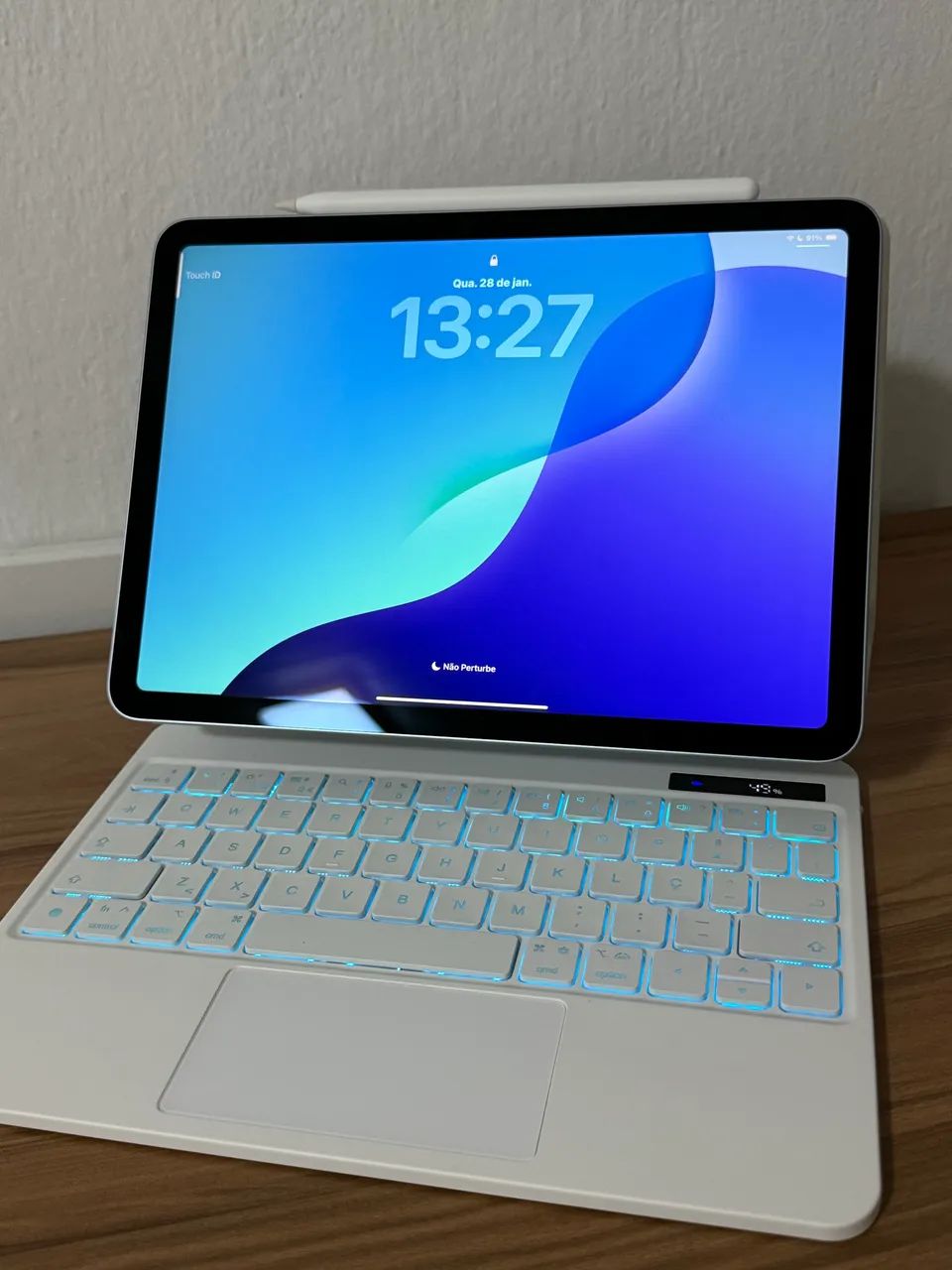 Ipad Air M3 11 128g Azul + Apple Pencil Pro + Teclado Magic e