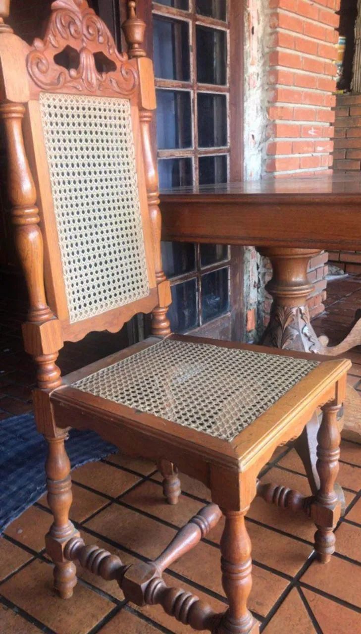 Mesa de jantar madeira maciça  - Foto 4