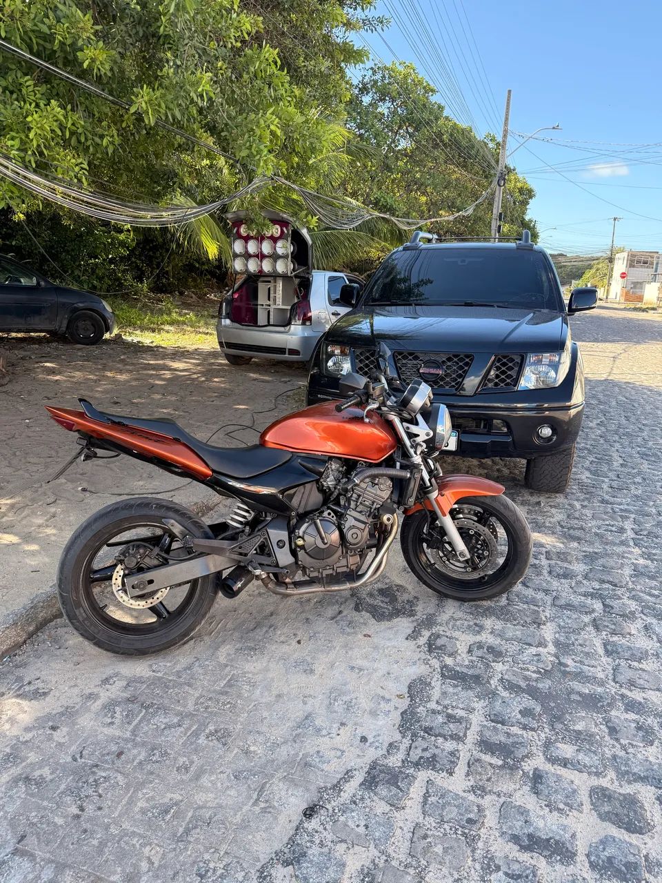 Hornet cb600f 