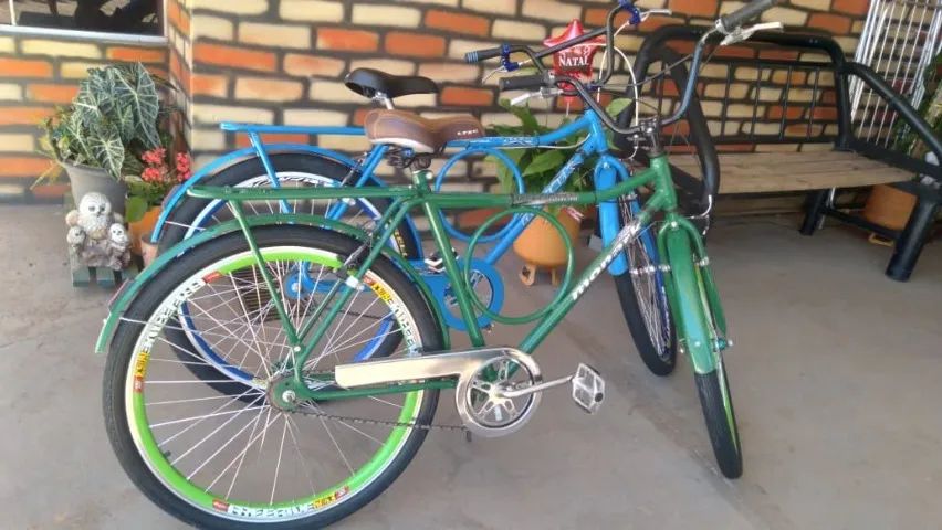 2 (duas) Bicicletas Aro 26 Monark Barra Circular 