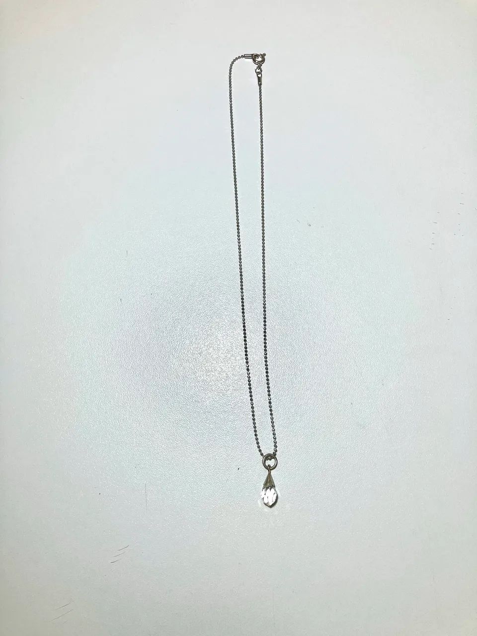 Corrente com pingente de gota bijuteria