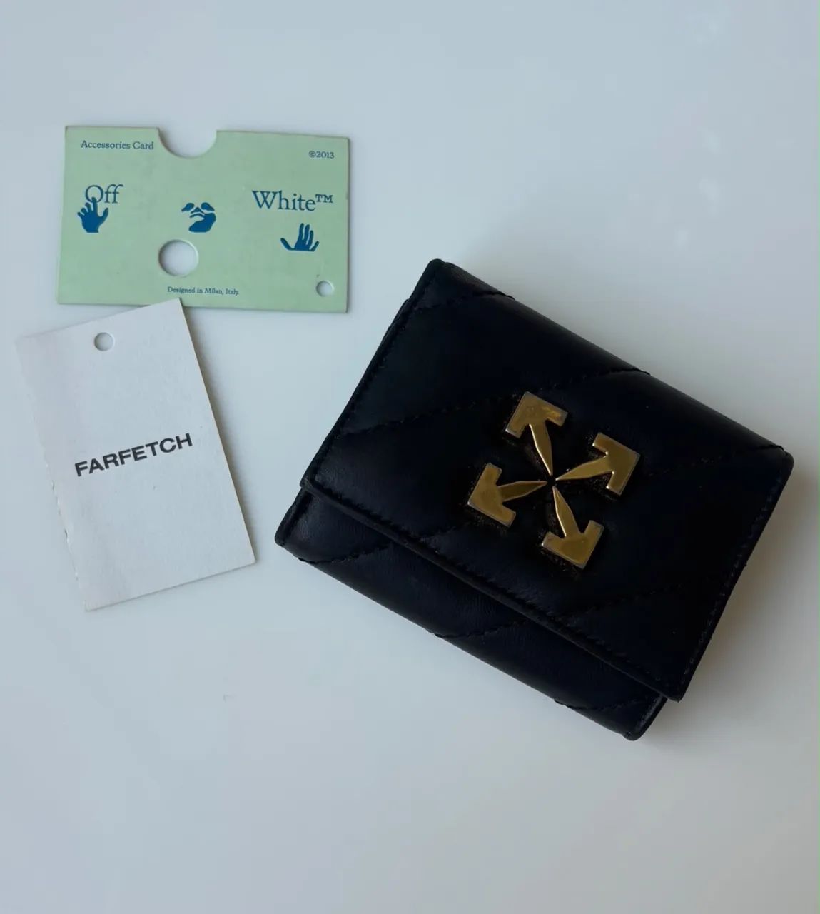 Carteira Off-White Arrow Wallet Original