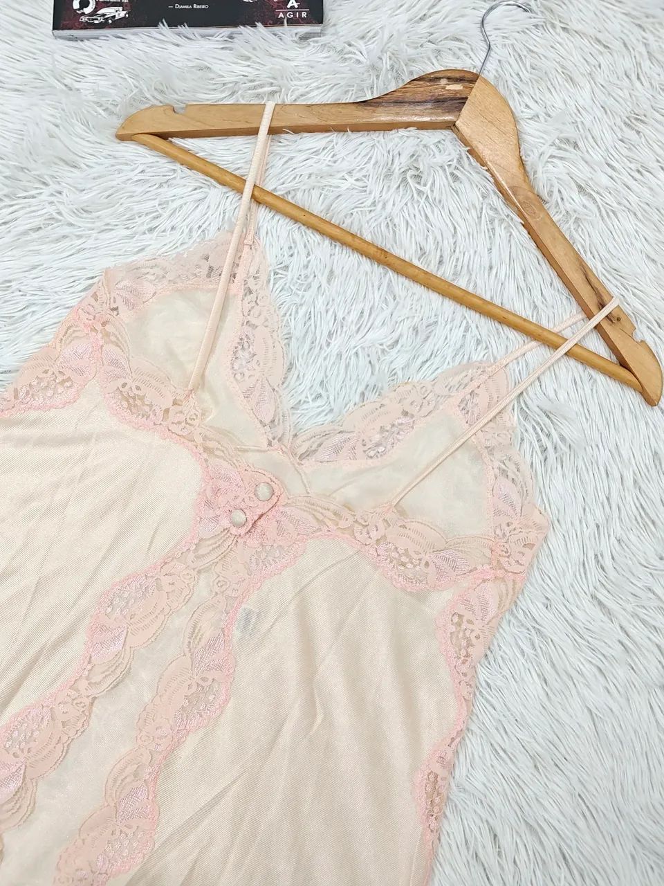 Camisola VINTAGE Rendada Gersil - Foto 5