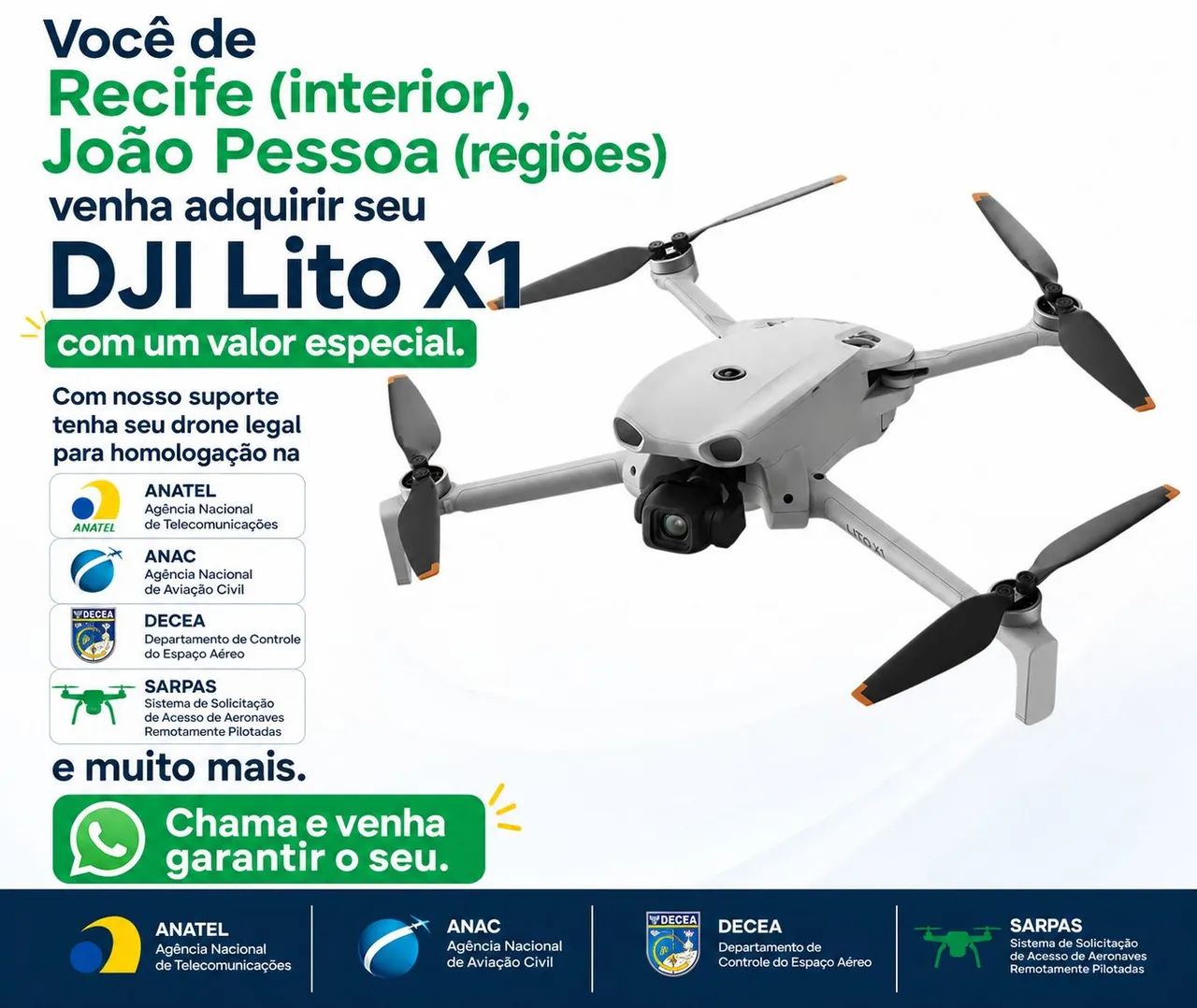 Drone DJI Lito X1 standart RCN3 LANÇAMENTO LACRADO OFERTA  - Foto 2