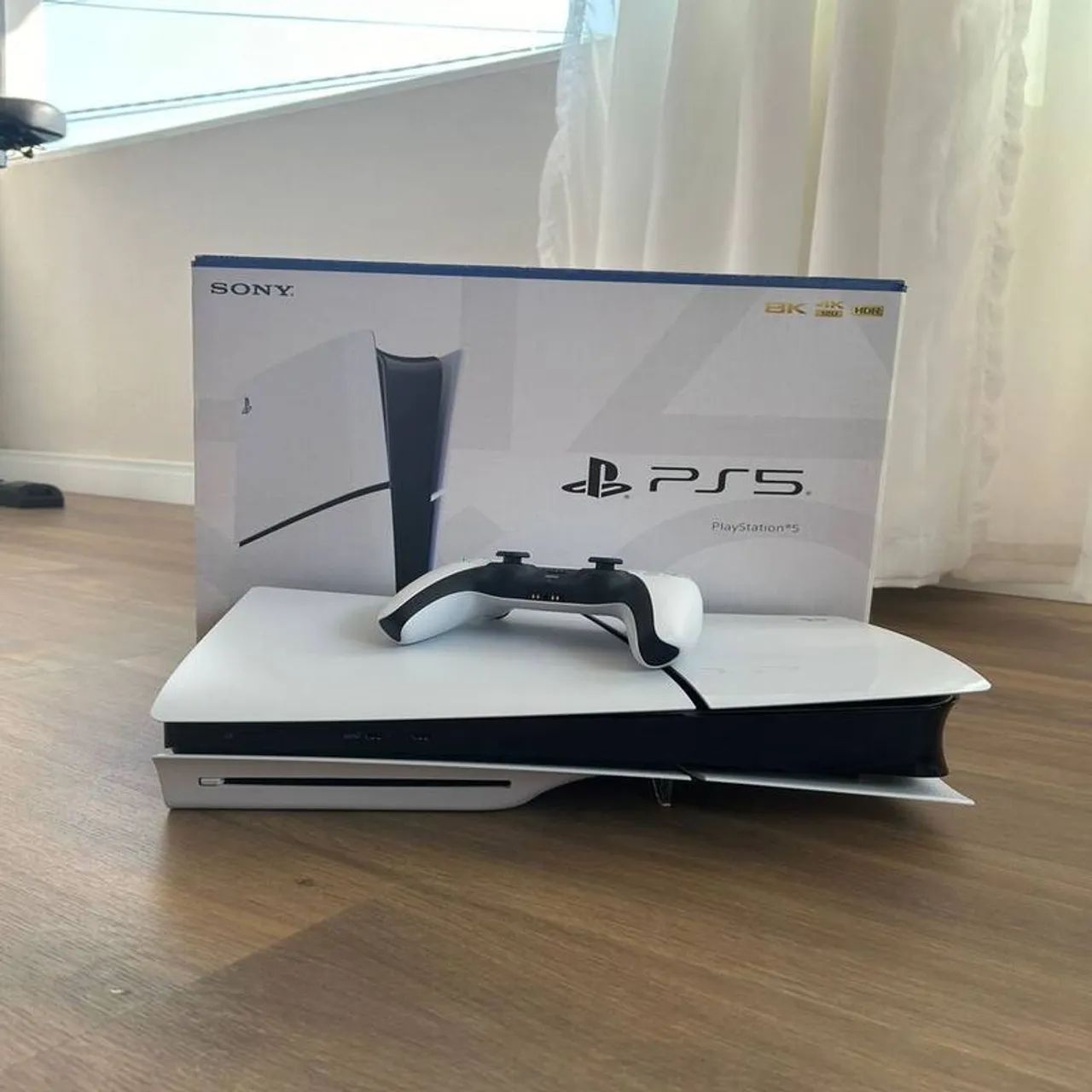 Ps5 slim mídia física e digital seminovo