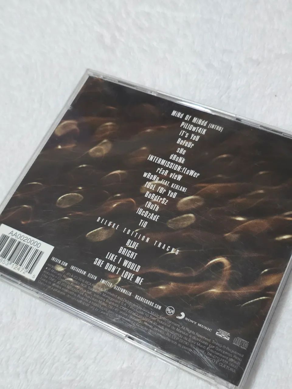 Cd Zany Malik - Mind of Mine - Foto 2