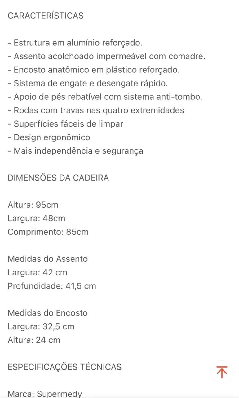 Cadeira de banho - Foto 2