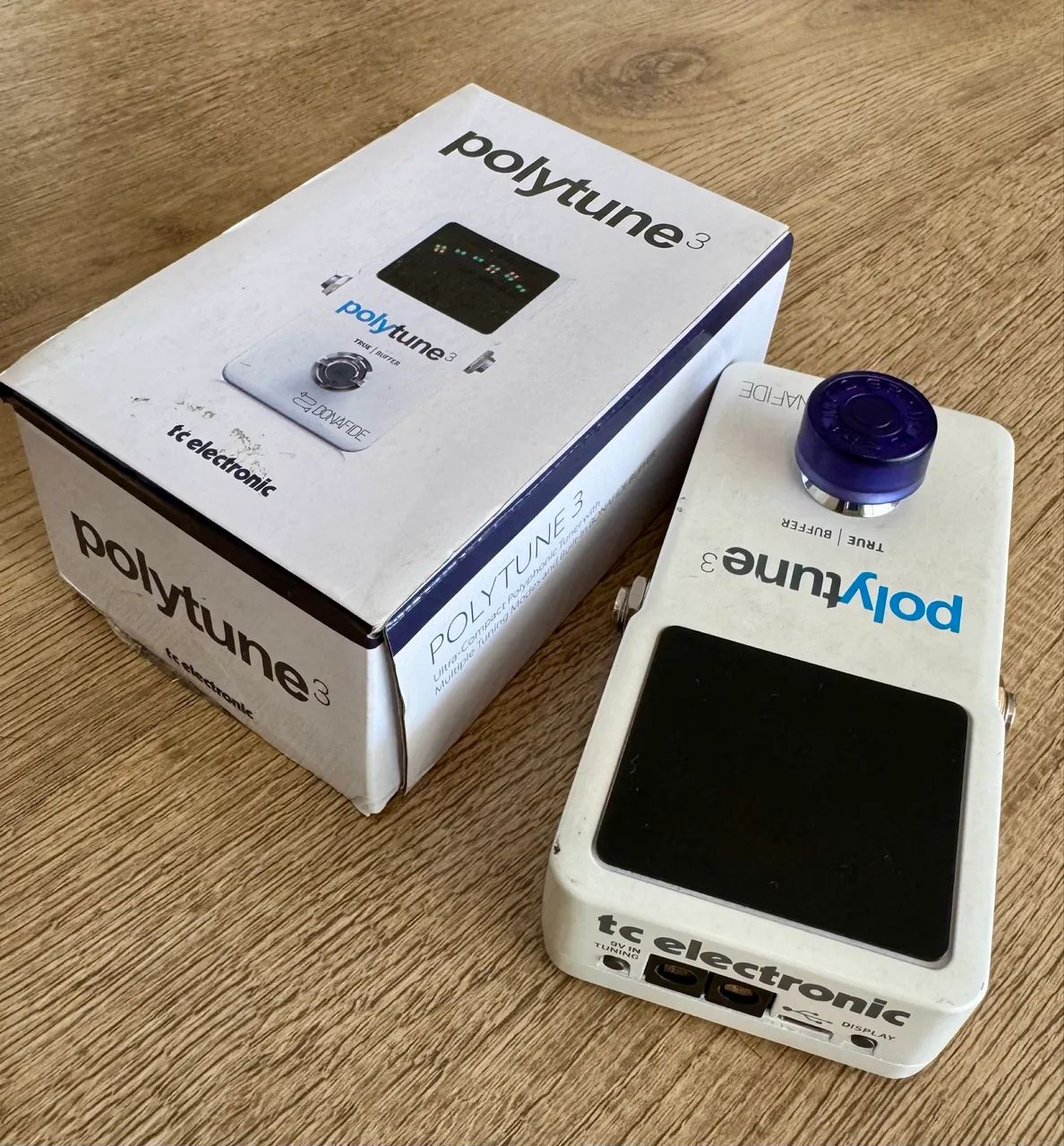 Pedal tc electronic Politune 3.  Afinador- Único dono - Foto 4