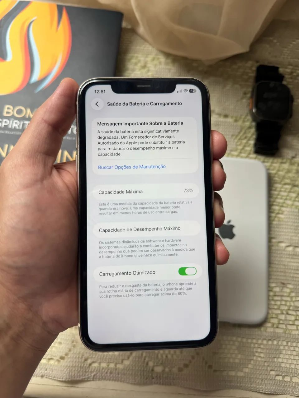 Vendo iPhone 11 de 128gb em excelente estado - Foto 5