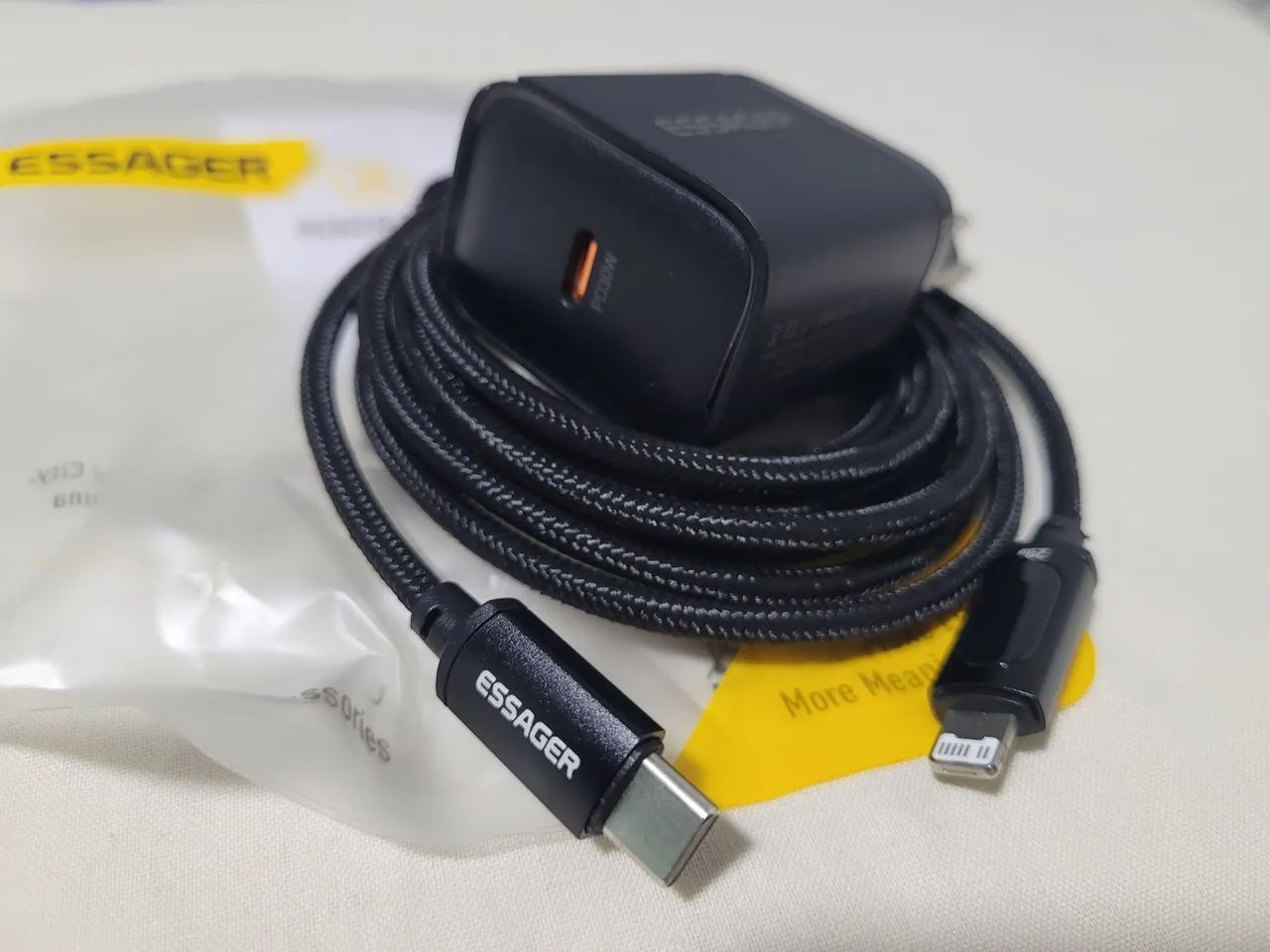 Carregador para IPhone + Cabo de 2 metros