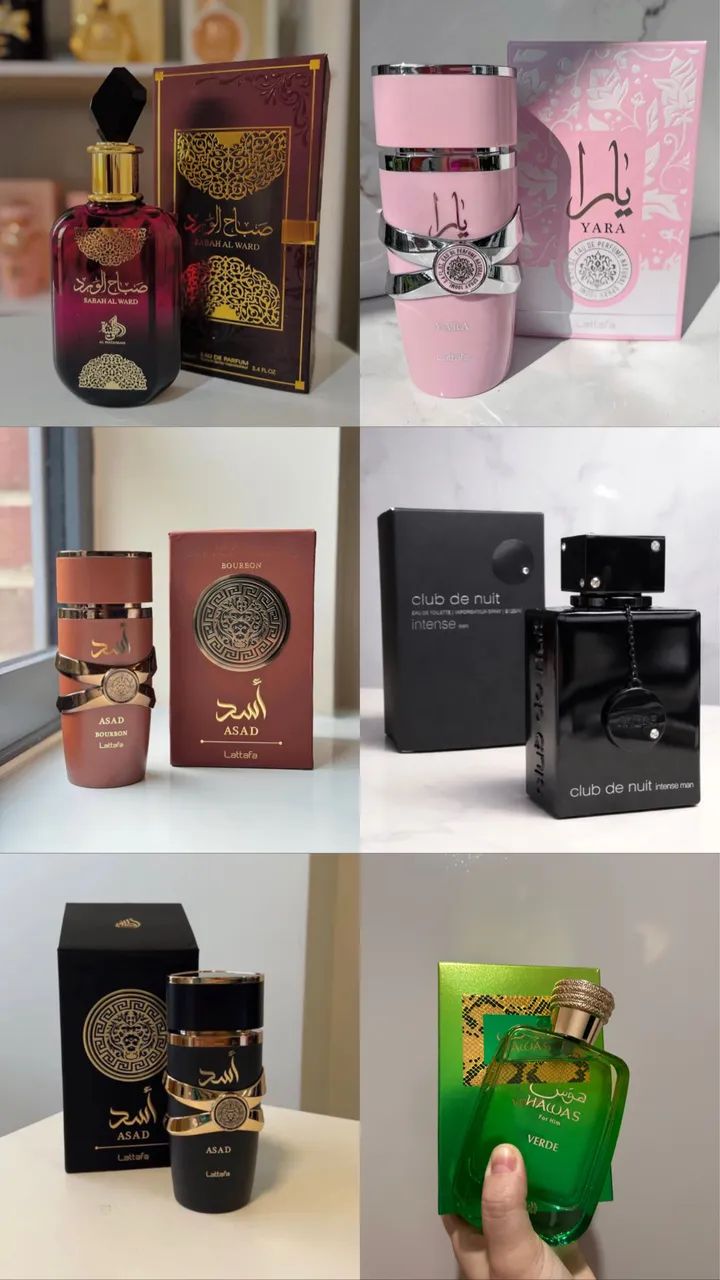 DECANTE PERFUMES ORIGINAIS ÁRABE 
