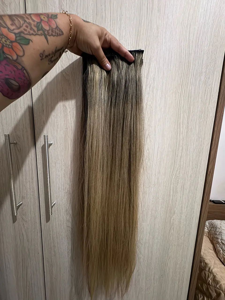 Mega hair humano 
