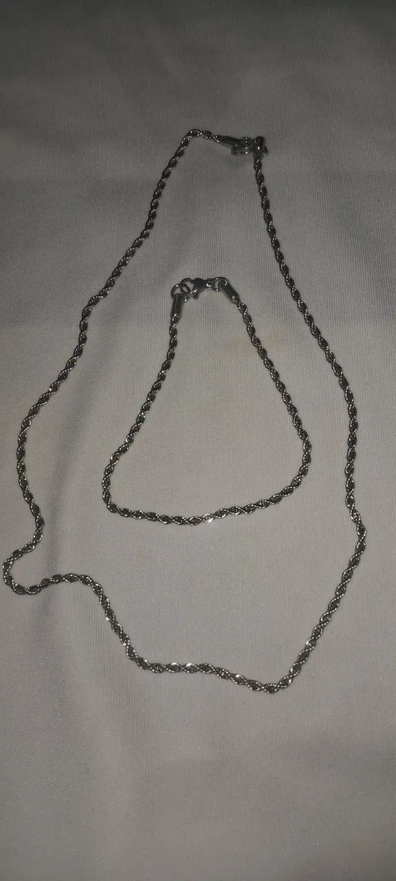 Cordão + pulseira 