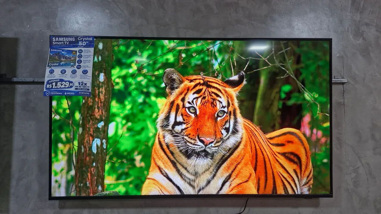 TV Samsung 50 polegadas 6 meses de garantia parcela até 12x sem juros no cartão ? - Foto 3