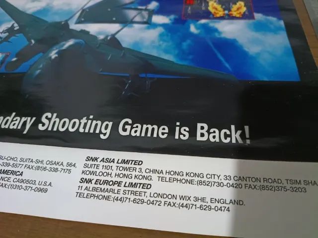 Material de divulgação original Aerofighters 2 (1994) - Foto 3