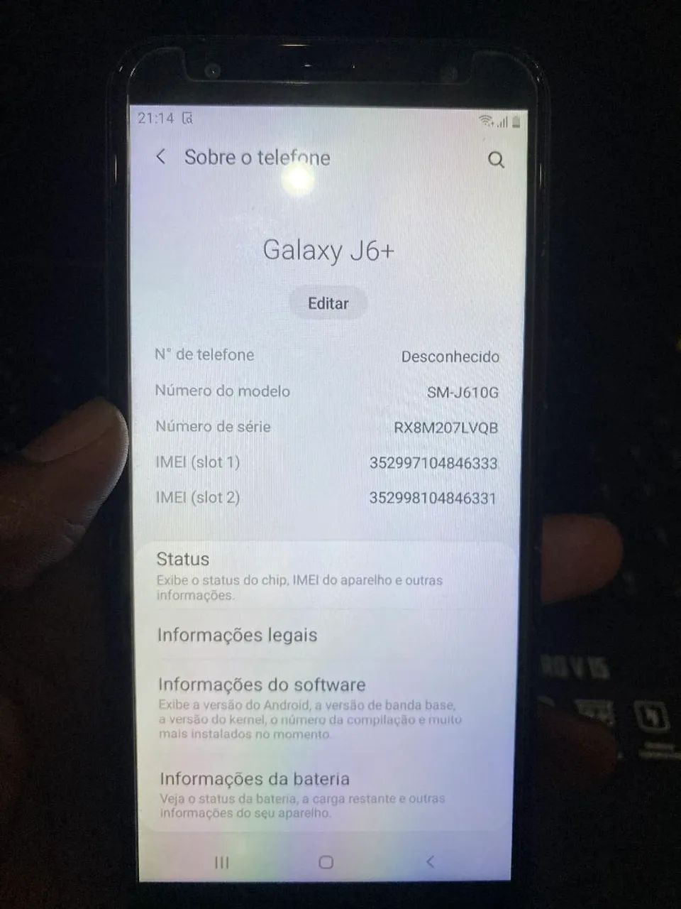 Celular barato _ J6+