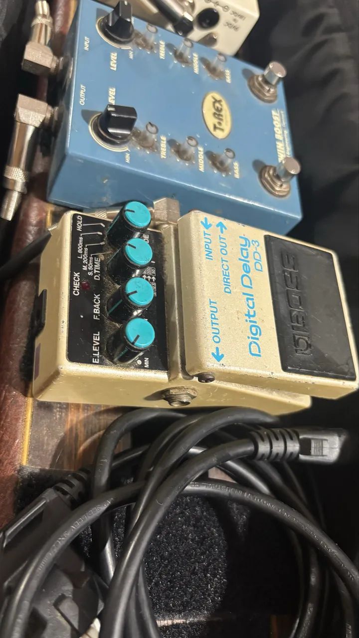 BOSS DD-3 DIGITAL DELAY JAPONÊS ORIGINAL - Instrumentos musicais