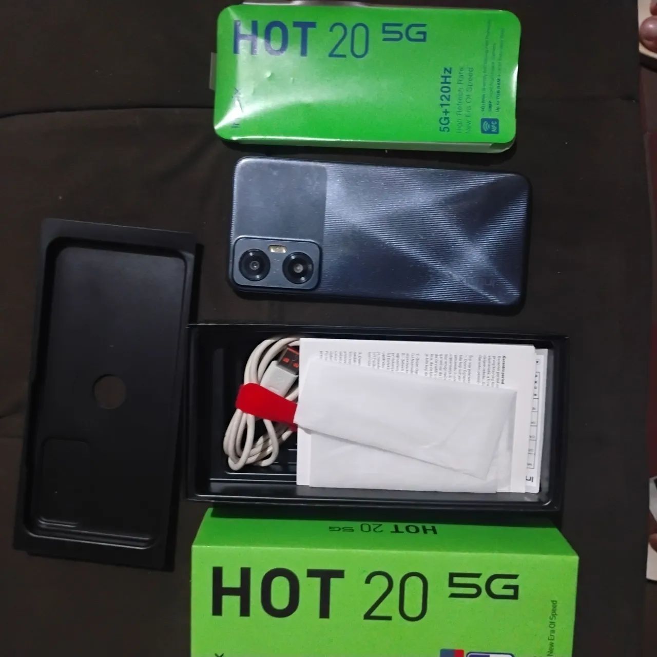 Infinix hot20 5g , NFC, 7g ram, 120 gm - Foto 5