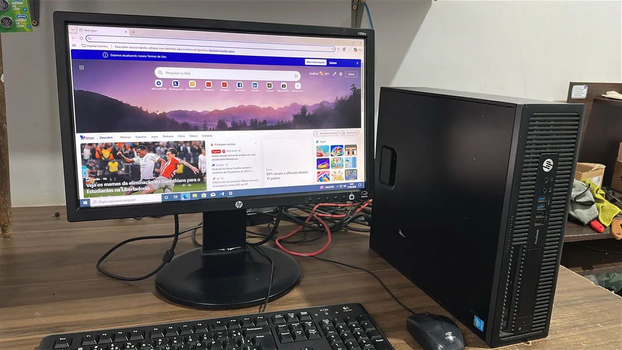 I5  HP SEMI NOVO para empresas so cpu com ssd 256 gb 