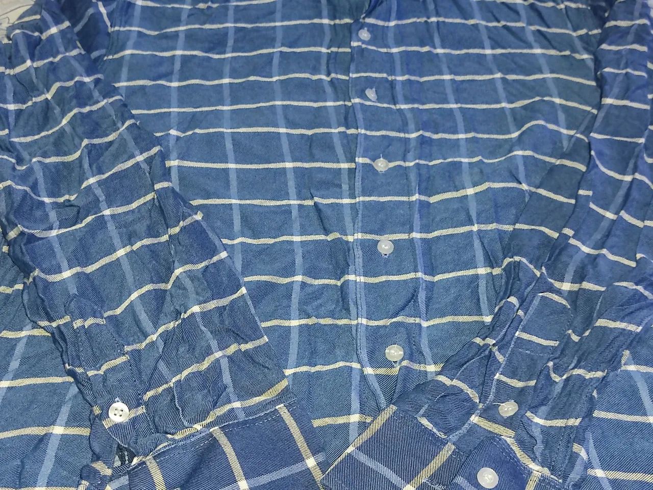 camisa xadrez de manga longa gg - Foto 4