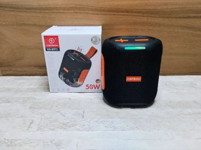 Caixa de Som Kapbom Bluetooth com Grave Muito Forte