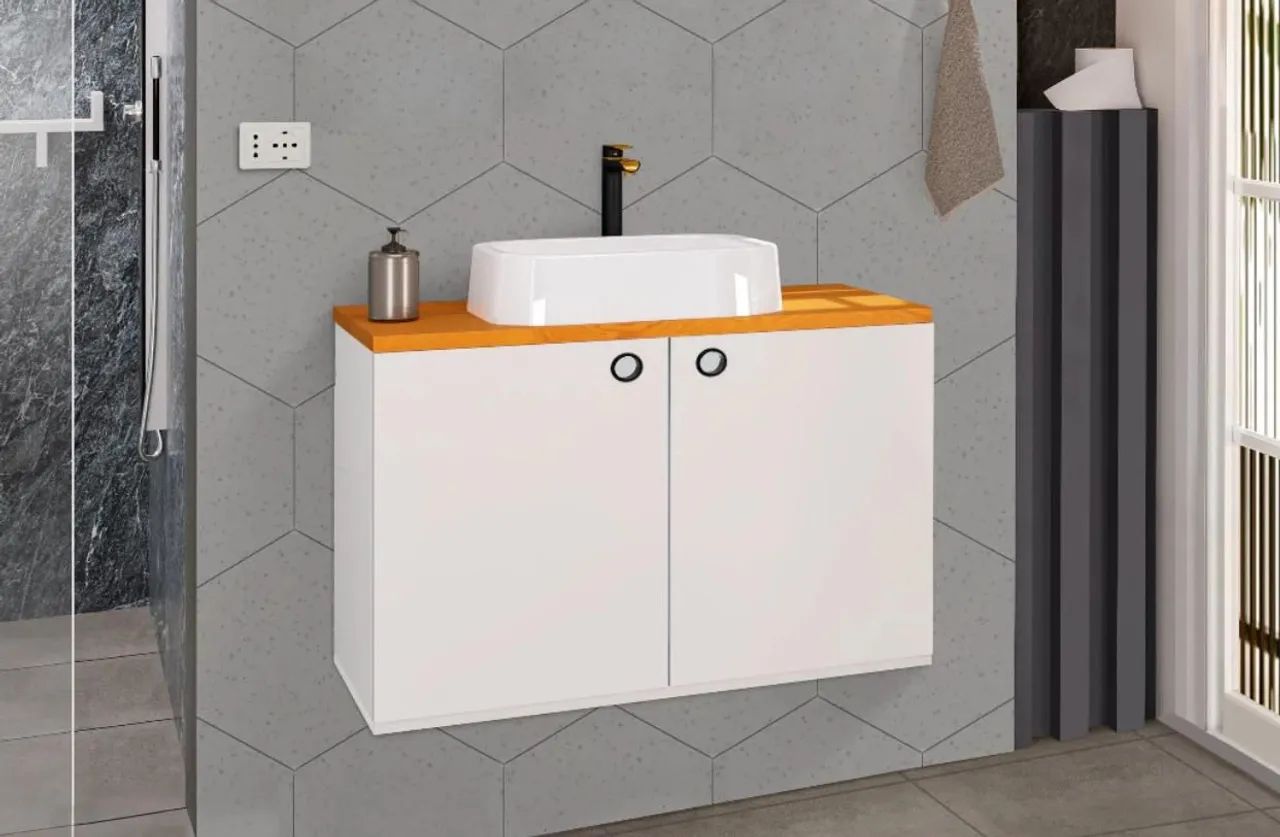 Balcão/gabinete/armário de banheiro  + cuba