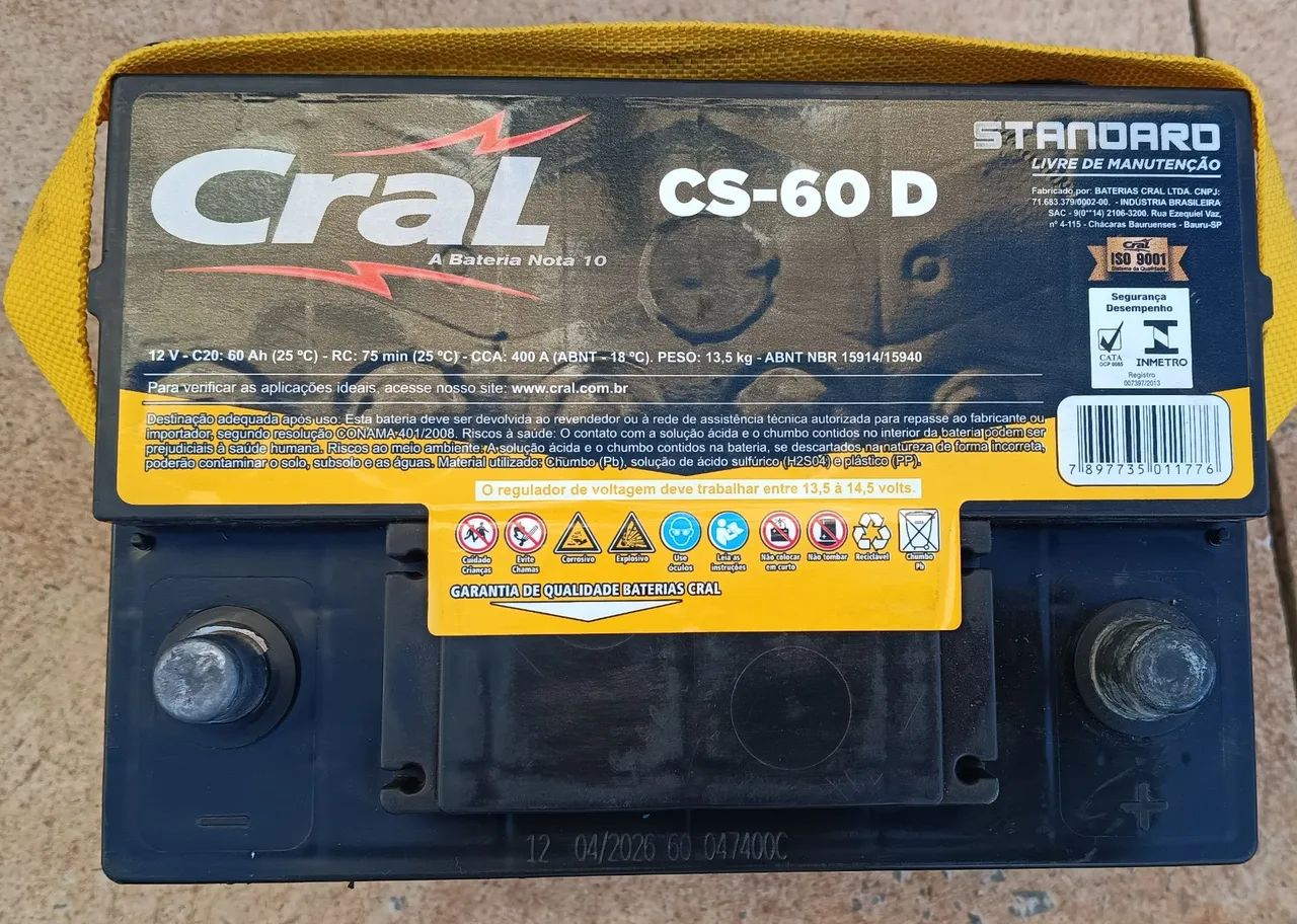 Bateria Semi nova