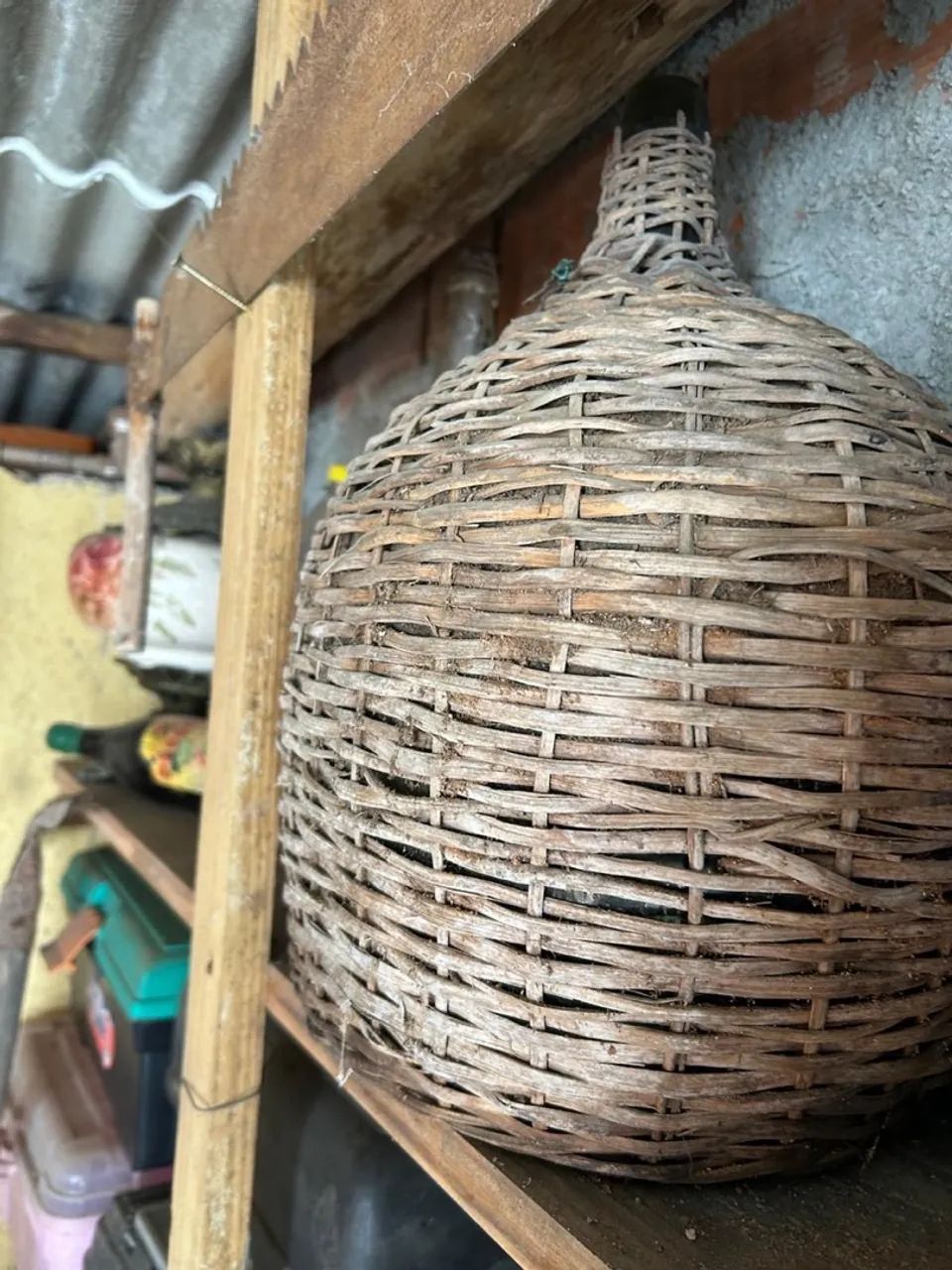 Garrafão de vinho antigo  - Foto 2