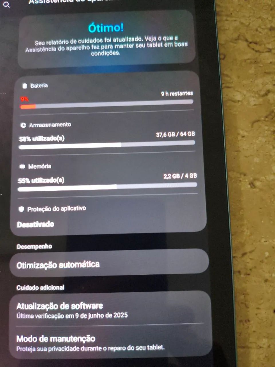 Galaxy Tab S6 LITE, ACOMPANHA CAPA TARGO COM TECLADO E CANETA - Foto 5