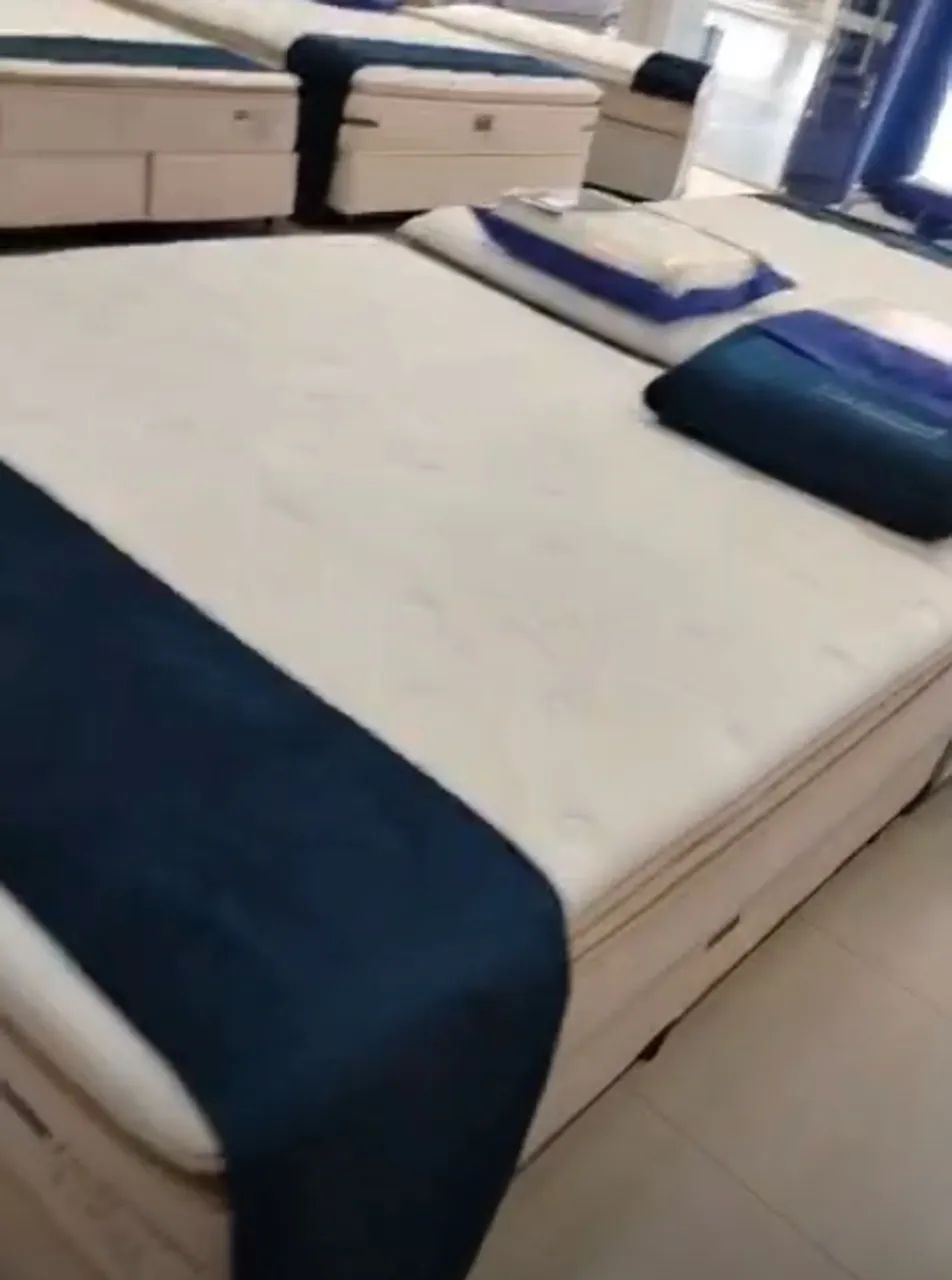 Cama box, conjunto colchão mais box  - Foto 2