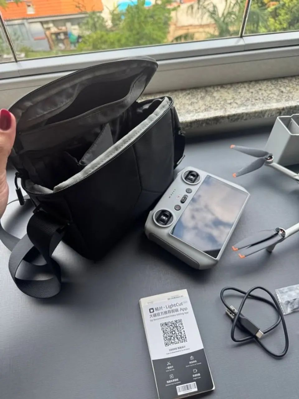 DJI Mini 3 Fly More Combo Com Tela - Foto 4