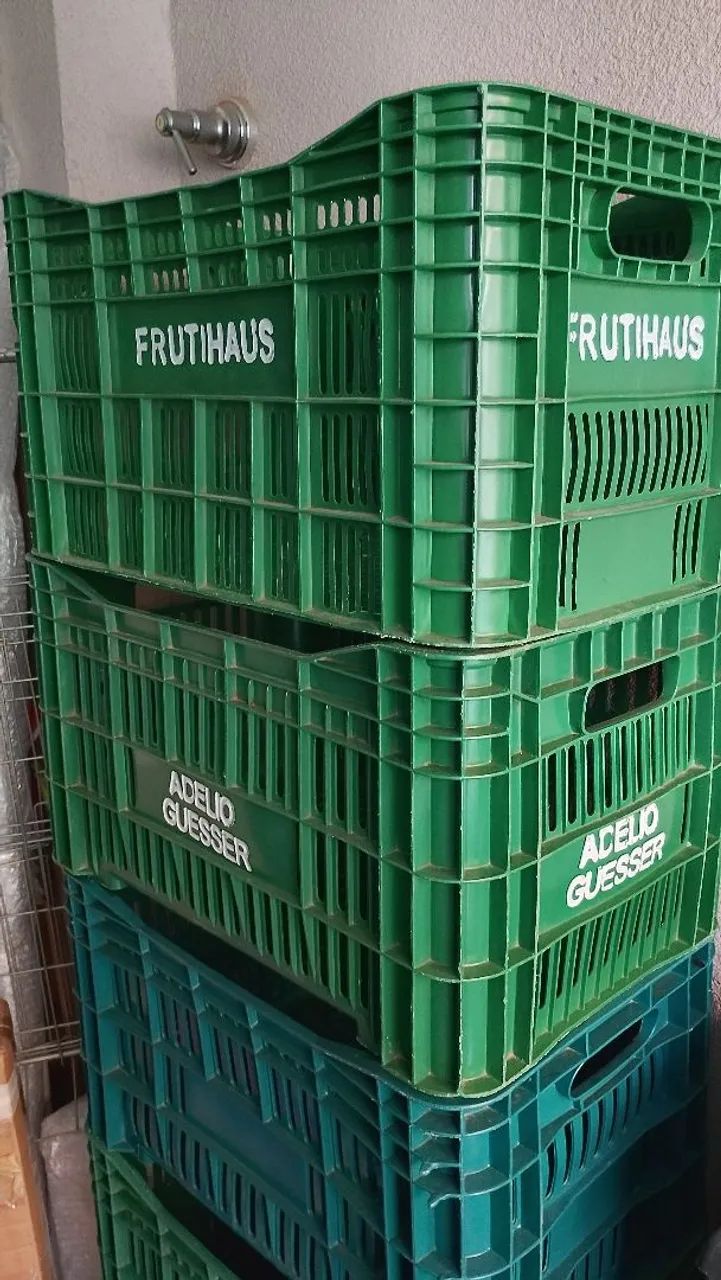 Caixas plásticas Hortifruti Feira Organizadora - Foto 2