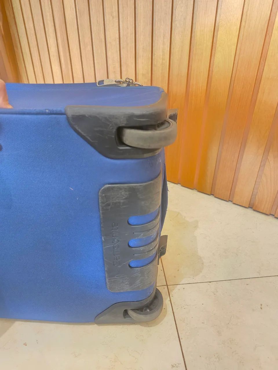 CONJUNTO DE MALAS SAMSONITE TECIDO AZUL MARINHO  - Foto 4
