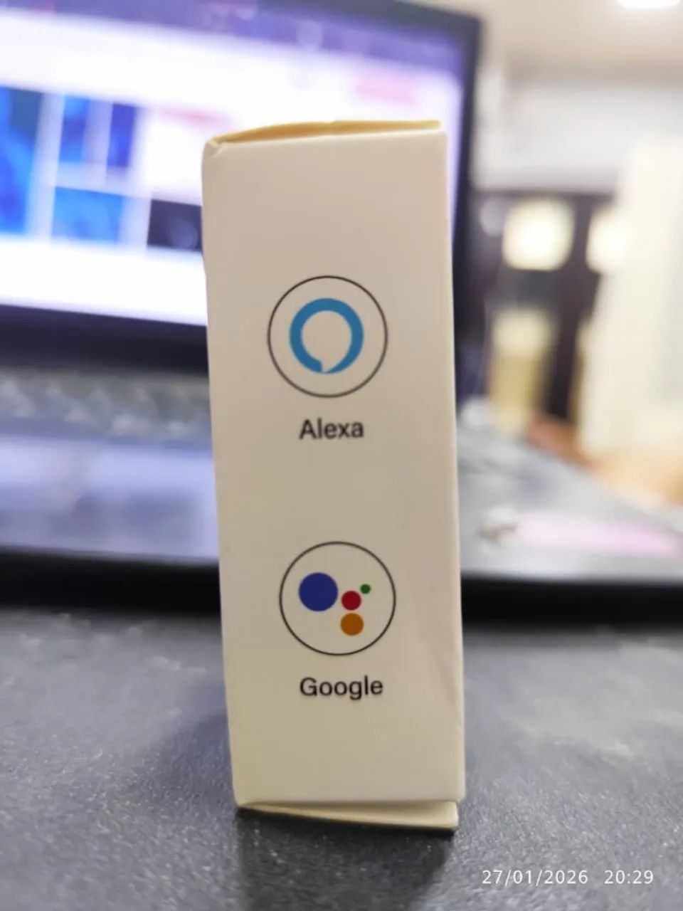 Sensor de Temperatura e Umidade Tuya Zigbee Smart Home Tempe - Foto 4