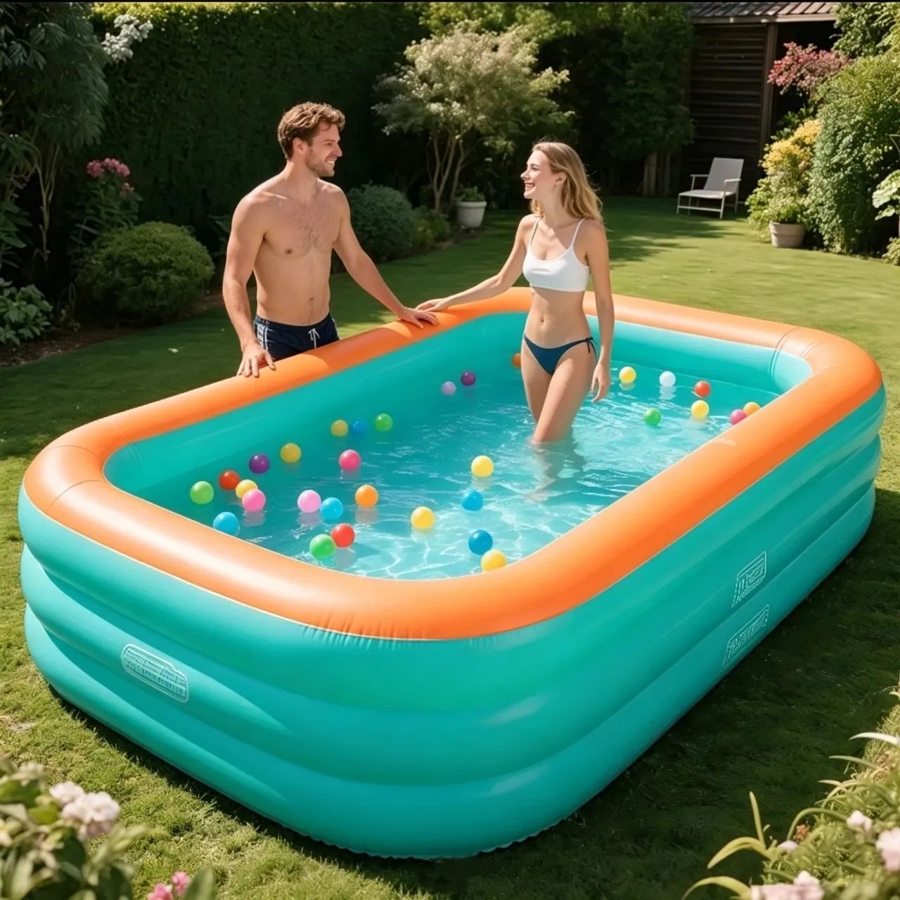 Piscina inflável  - Foto 4