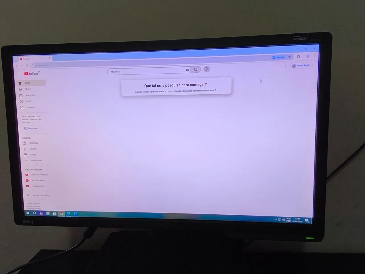 Monitor Gamer Benq Com Tela De 24 Polegadas - 144hz - Resolução Full Hd (Usado) - Foto 4