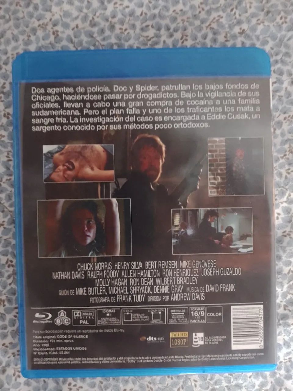 Blu-ray Código Do Silêncio (Legendado em Português) - Foto 4